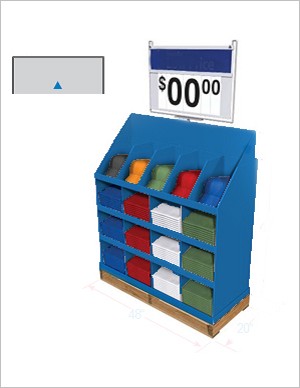 Side Stack Pdq PDQ #T10: 1 Side Shoppable – ZeoPDQ